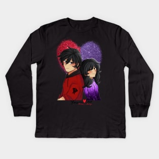 aaron aphmau :Heartfelt Harmony Kids Long Sleeve T-Shirt